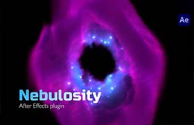 AE插件-中文汉化三维立体体积星云烟雾特效生成 Nebulosity v1.1.0 Win