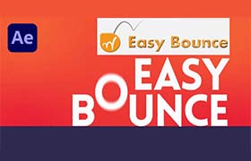 AE脚本-MG卡通弹跳动画制作专业版 Easy Bounce Pro v1.0.001