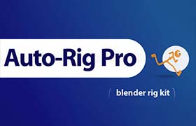 Blender插件-三维立体卡通人物角色动作自动绑定工具 Auto-Rig Pro 3.63.25