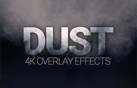 视频素材-4K高清的10组灰尘粉末粒子特效叠加动画 Dust Overlays