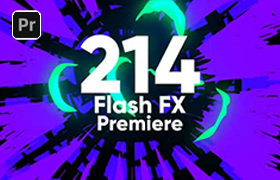 PR模板-214个手绘魔法能量电流爆炸闪电火花MG动画 Flash Fx Premiere