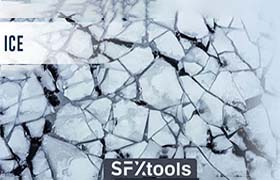 音效-100种冬日冬季寒冷冰面冰冻结冰破碎裂开无损音效 SFXtools Ice