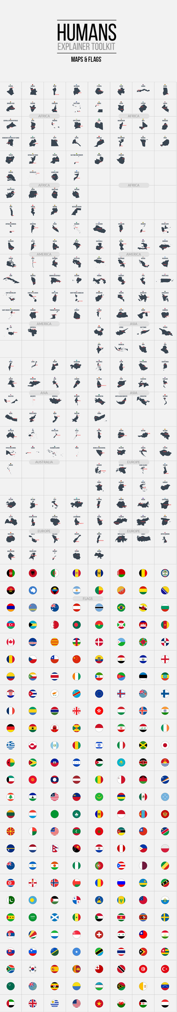 PR模板-二维卡通角色人物解说场景图标MG动画元素包 Humans Explainer Essential Graphics插图9