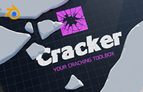 Blender插件-自定义破碎裂纹 Cracker V1.6.0