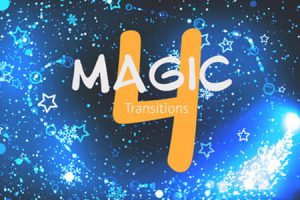 PR模板-24个唯美漂亮魔法粒子转场过渡预设 Magic Transitions 4