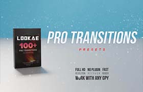 PR预设-100种缩小放大旋转移动摇晃变形分割转场过渡预设 Transitions Pro