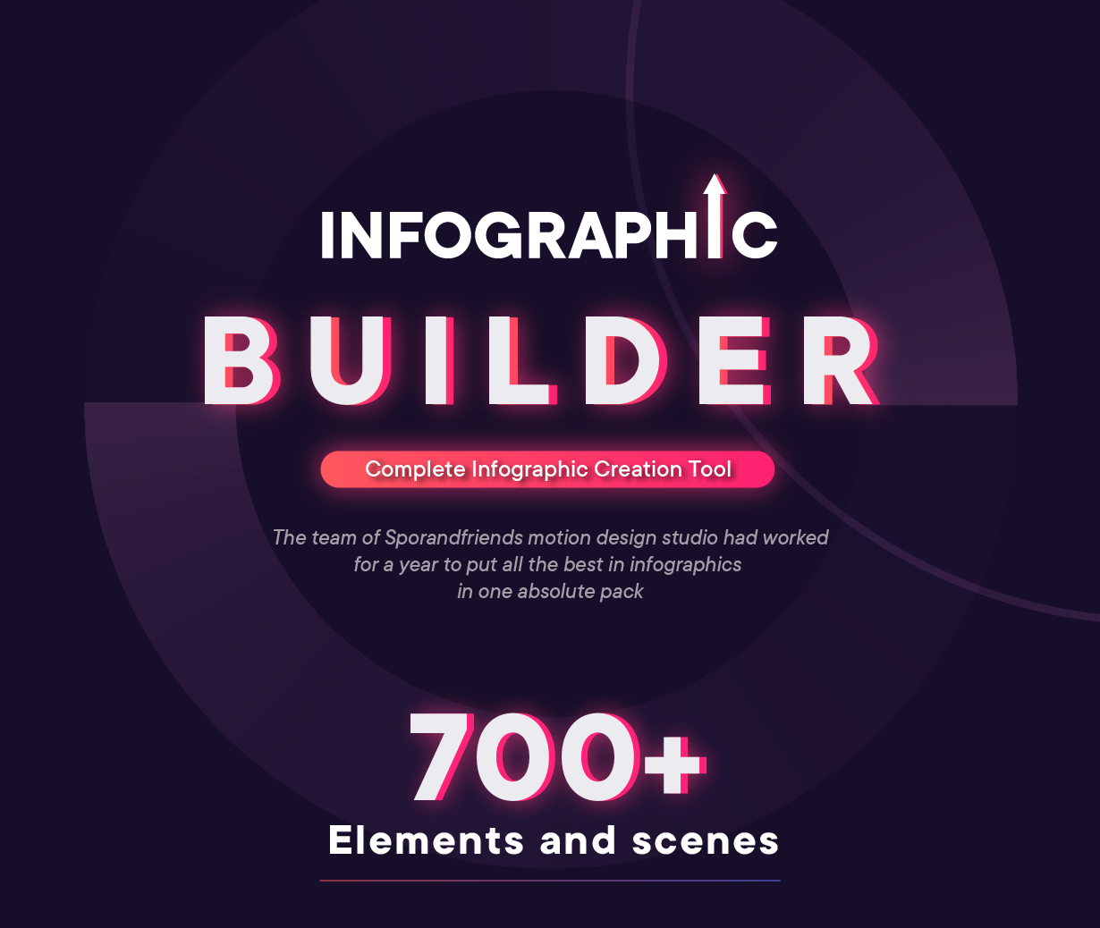 AE模板-700种科技企业商务信息动态图标数据柱状图报表动画 Infographic Builder V4插图4