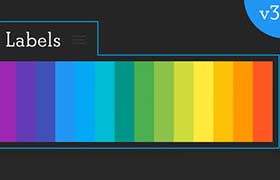 AE脚本-图层标签颜色批量管理工具 Labels V3.3.2 + 使用教程