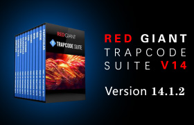 AE/PR插件：红巨人粒子特效套装插件 Red Giant Trapcode Suite 14.1.2 支持Win/Mac