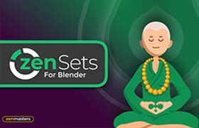 Blender插件-创建管理网格元素顶点组工具 Zen Sets v1.2.7