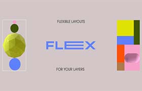 AE脚本-图形动态布局对齐工具 Flex v1.1.2 包含使用教程