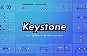 AE脚本-关键帧复制粘贴对齐镜像拉伸调节控制 Keystone v1.1.2