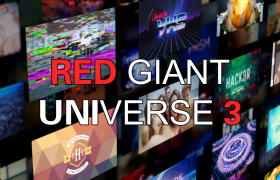 FCPX/AE/PR/OFX/达芬奇/VEGAS插件Red Giant Universe v3.3.3 Win/Mac序列号注册 红巨人视觉特效和转场