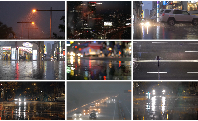 城市雨夜景街景车流人流人物下雨天情感孤独伤感抖音高清视频素材插图8