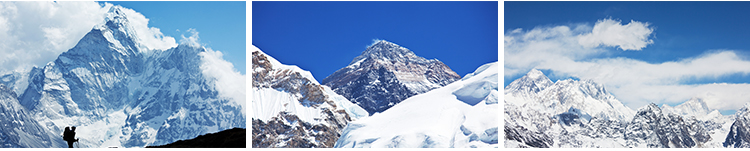 西藏珠穆朗玛峰雪山风光山脉风景圣母峰日照金山照片JPG图片素材插图8