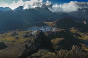 高山顶峰拍摄美景励志视频素材