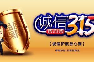 站长素材诚信315放心购海报设计