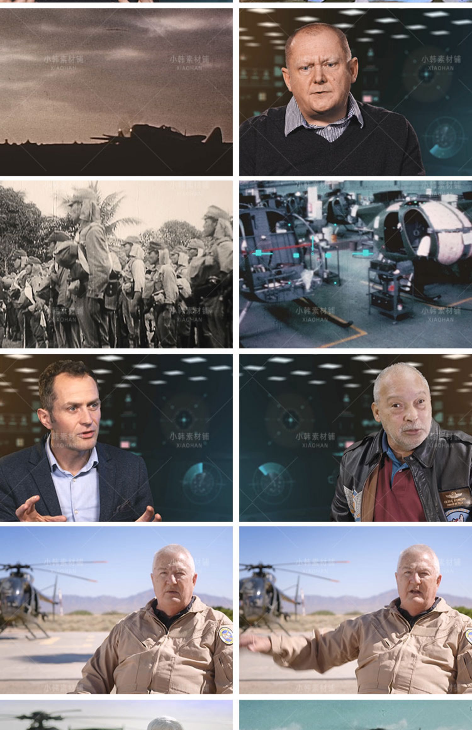 世界战机纪录片战机：空中武士1-8季自媒体快手抖音视频剪辑素材插图10