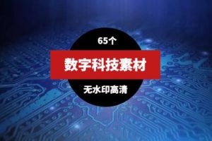 数字科技视频素材（65个）