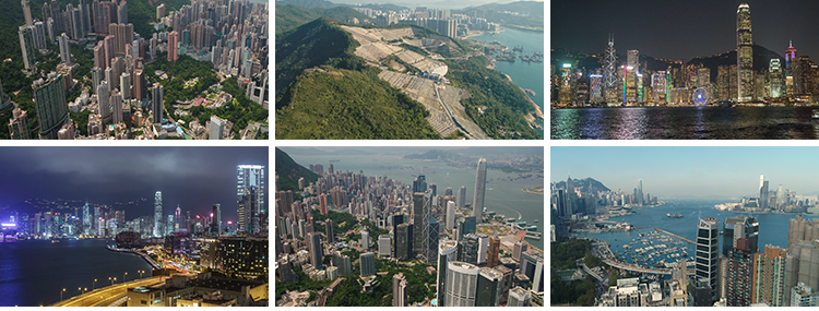 香港城市建筑航拍风光人文街景街道夜景车流人流地标实拍视频素材插图15