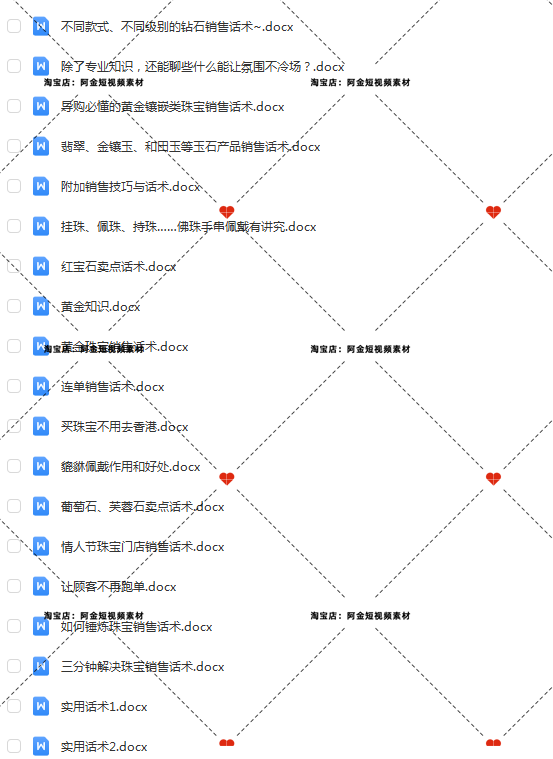 珠宝首饰销售技巧抖音短视频素材文案语录大全口播话术脚本直播插图4