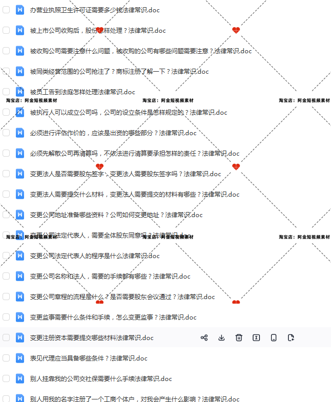 企业公司经营法务知识科普法律纠纷视频素材文案口播话术脚本直播插图3