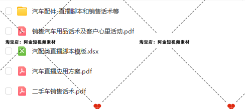 汽车二手车直播销售话术技巧抖音短视频素材文案语录大全口播脚本插图3