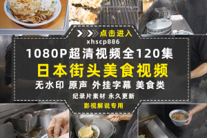 日本街头美食探店纪录片舌尖上的苍蝇小馆中视频自媒体视频素材