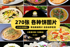 高清美食菜谱JPG图片饼类煎饼馅饼图库电商广告设计美工素材