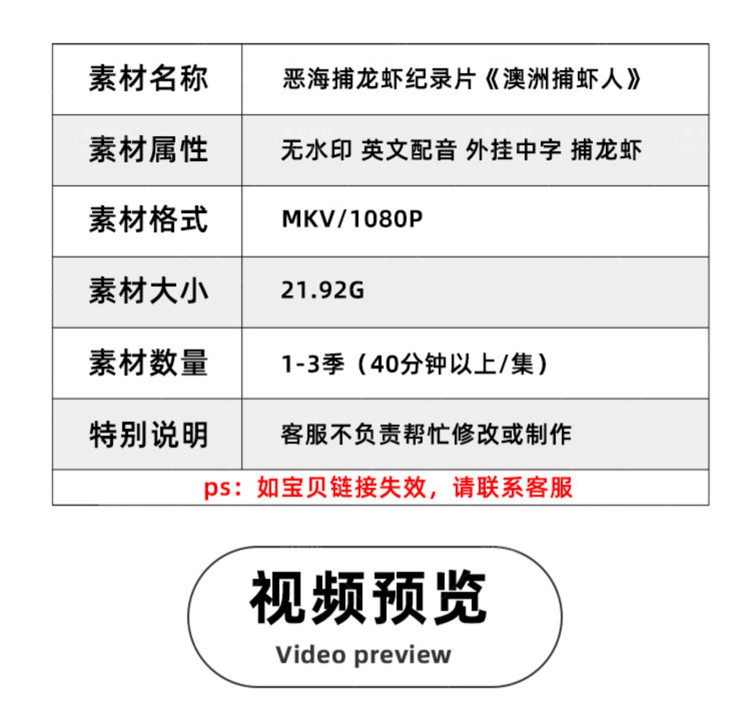 恶海捕龙虾纪录片澳洲捕虾人1-3季自媒体快手抖音视频剪辑素材插图1