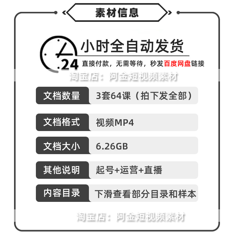 抖音短视频三农起号乡村带货农产品个人IP打造卖货运营课程教程插图1