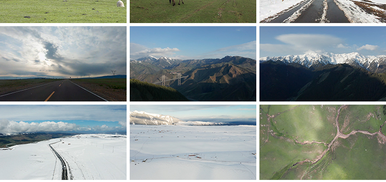 新疆天山风光天池景区湖泊雪山风景点山脉云海森林高清短视频素材插图11