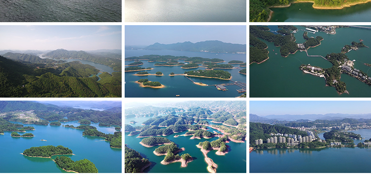 杭州千岛湖淳安县旅游风景新安江水库航拍风光高清实拍短视频素材插图11