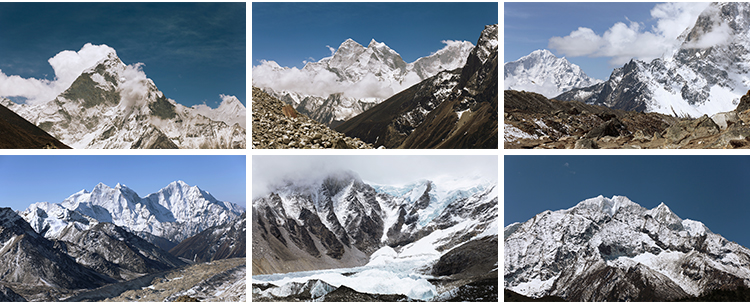 西藏珠穆朗玛峰雪山风光山脉风景圣母峰日照金山照片JPG图片素材插图11