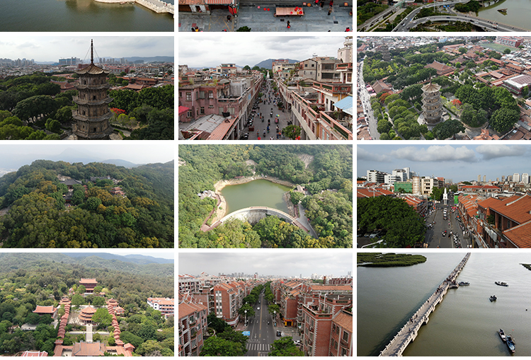 泉州古建筑古城历史古街旅游风景点景区城市全景延时摄影视频素材插图11