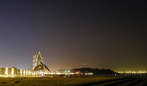 烟台城市美景夜景短视频素材