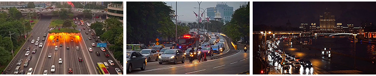 车流夜景上下班高峰期车辆拥堵城市交通忙碌快节奏航拍短视频素材插图9