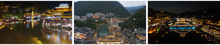 湖南湘西凤凰古城旅游景点古镇古建筑风光风景航拍宣传片视频素材插图10