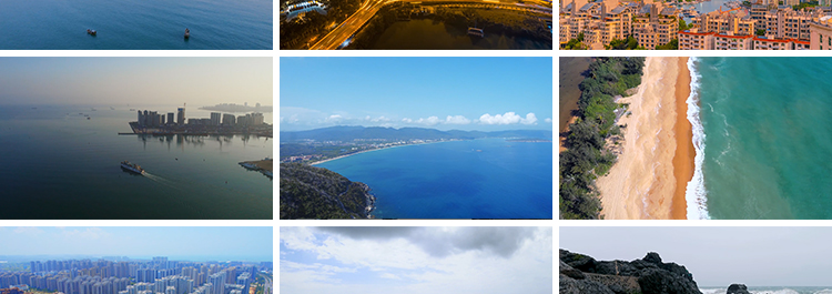 海南三亚旅游风景区海滩沙滩海滨城市游艇岛屿宣传片航拍视频素材插图6