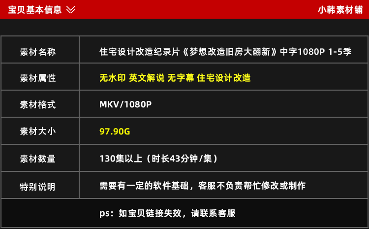 住宅设计改造纪录片梦想改造旧房大翻新中视频自媒体视频剪辑素材插图1