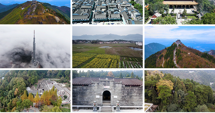 湖南南岳衡山祝融峰金刚舍利塔万寿大鼎风光旅游风景点短视频素材插图7