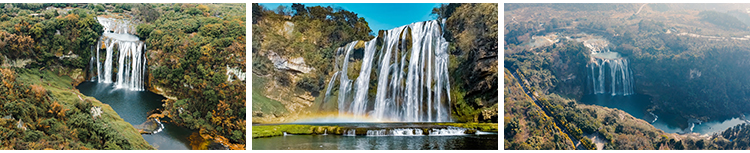 贵州黄果树瀑布旅游自然风景点水流山水高清实拍航拍风光视频素材插图5