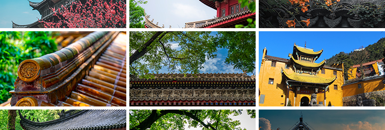 禅意风景寺庙寺院古建筑屋檐风景禅心古风小清新高清抖音图片素材插图5