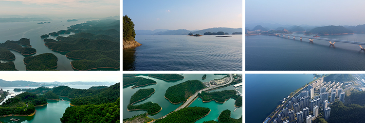 杭州千岛湖淳安县旅游风景新安江水库航拍风光高清实拍短视频素材插图5