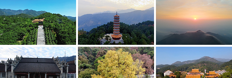 湖南南岳衡山祝融峰金刚舍利塔万寿大鼎风光旅游风景点短视频素材插图5