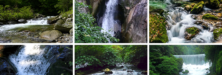 山涧溪流岩石小溪石头小河水流大自然生态山泉高山流水短视频素材插图5