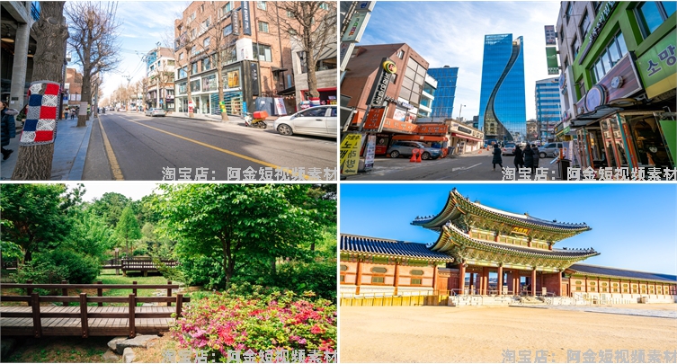 韩国首尔城市风光建筑夜景街道风景素材高清治愈系旅游摄影图片照插图5