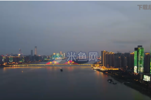 我爱长沙超美城市夜景短视频素材